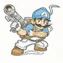 plumber Anthony tattoo design idea