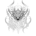 Vajra Demon tattoo design idea