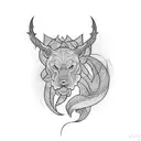 number eleven tattoo design idea