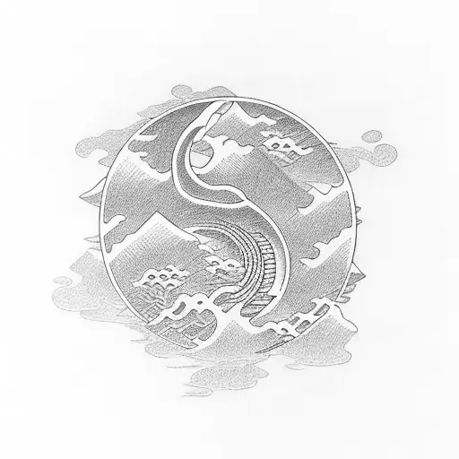 japanese kanji that means family and loyalty tattoo design idea