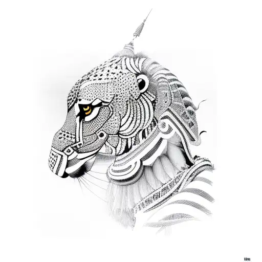 arjun tattoo design idea