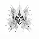 tato crows tattoo design idea