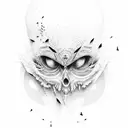 tato crows tattoo design idea