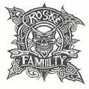 Grove Street Family Logo tattoo tattoo design idea