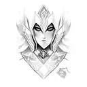 drow ranger from dota 2 tattoo design idea