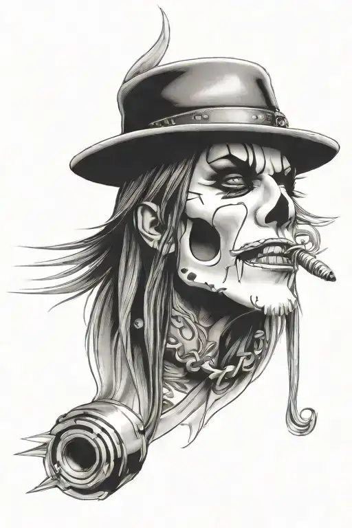 motley crue  tattoo design idea