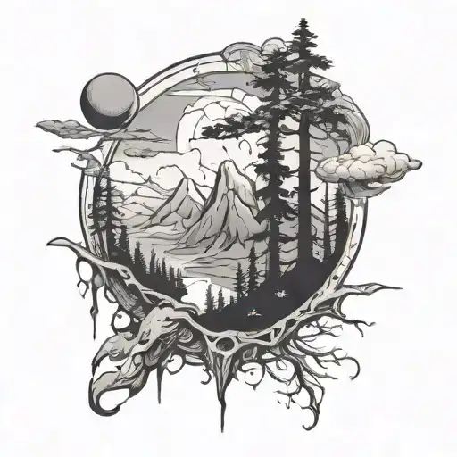 Outer Wilds tattoo design idea