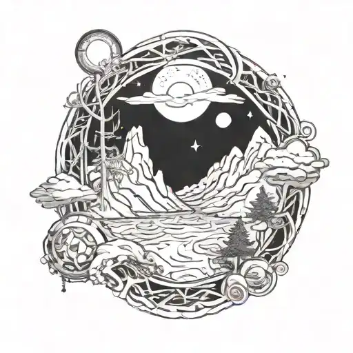 Outer Wilds tattoo design idea