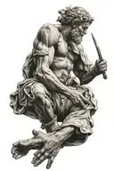 michelangelo tattoo design idea