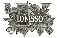 lonso ambigram tattoo tattoo design idea