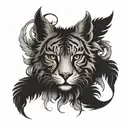 Fernweh tattoo design idea