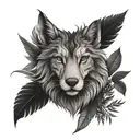Fernweh tattoo design idea