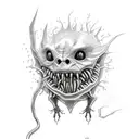 stranger things tattoo design idea