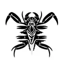 aztec scorpion tattoo design idea