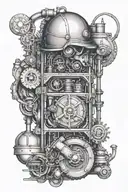 industrial maintenance tattoo design idea