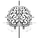 brain with PlayStation one lead plugged in and the controller next to it tattoo design idea