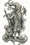 leshy tattoo design idea