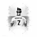 cr7 tattoo design idea