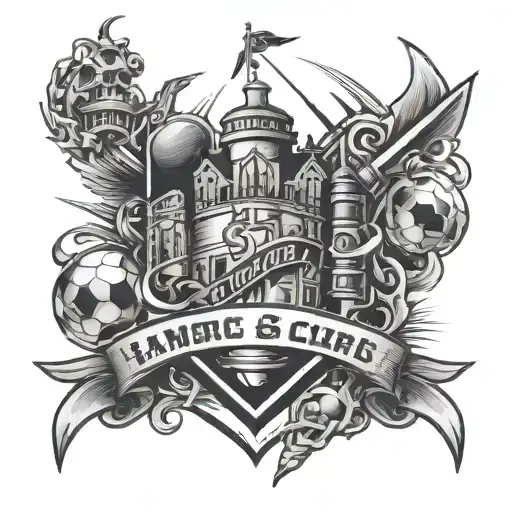 Hamburg Sports Club tattoo design idea