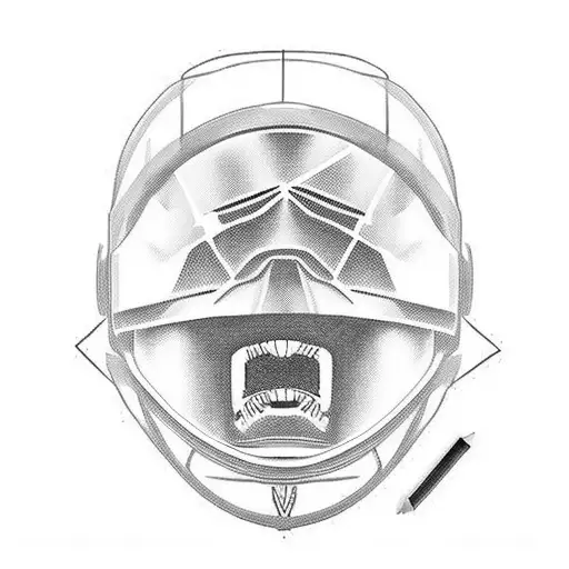 Dave Grohl riding a Triumph motorcycle tattoo design idea