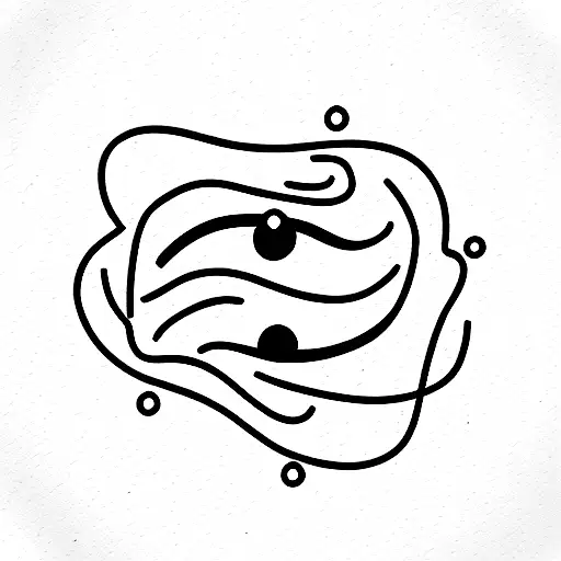 Ahegao tattoo design idea