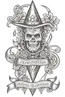 magic tattoo design idea