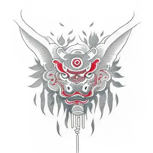 In general, I would like something interesting in dark red colors. So far I haven't even come close to what I would like tattoo design idea