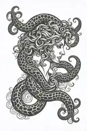 Medusa Snakes ROME  Greek tattoo design idea