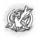 charizard tattoo design idea