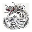 shenron tattoo design idea