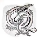 shenron tattoo design idea