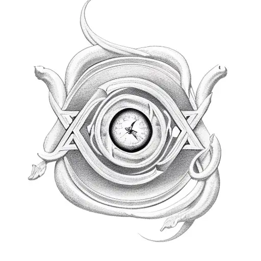 capricorn tattoo design idea