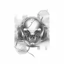 cinema tattoo design idea