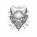 cinema tattoo design idea