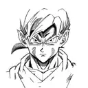 gohan ssj2 tattoo design idea