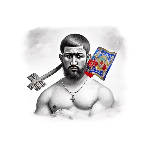 thug, money, renaissance paintings, gladiator, roman empire   tattoo design idea