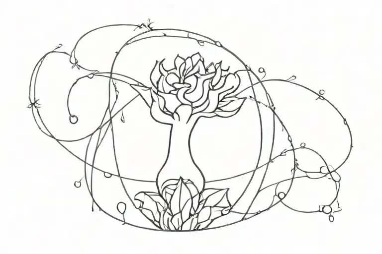 breaking generational trauma through resilience tattoo design idea