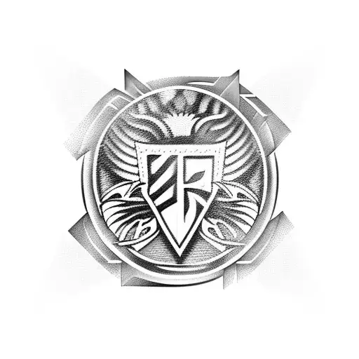 engineering, SL Benfica, heavy metal tattoo design idea