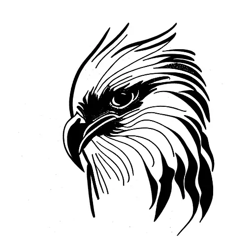Tatouage de Aigle des Philippines
