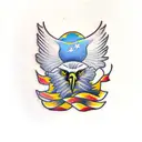 philippine eagle tattoo design idea