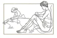 Life's a struggle ugliness tattoo design idea