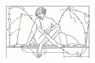 Life's a struggle ugliness tattoo design idea