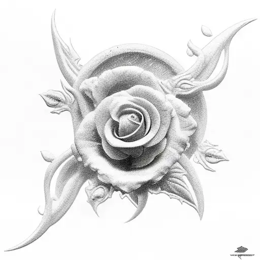 greek god greek mythology grudge clock roses tattoo design idea