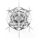 Create a tattoo design inspired by the concept of self-love using Norse mythology symbols tattoo design idea