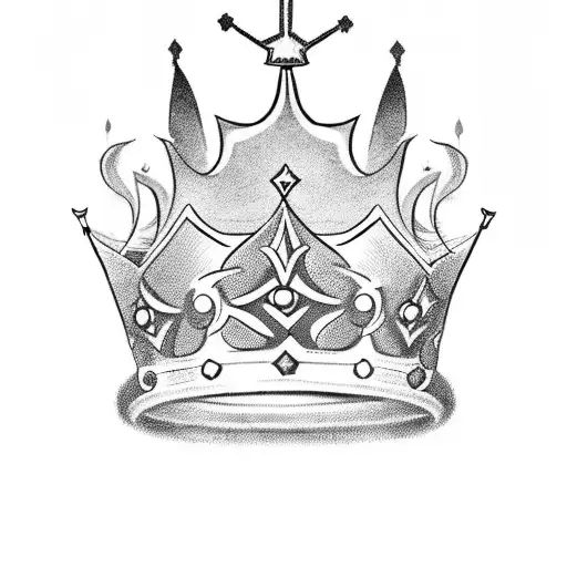 King's Crown Chris  tattoo design idea