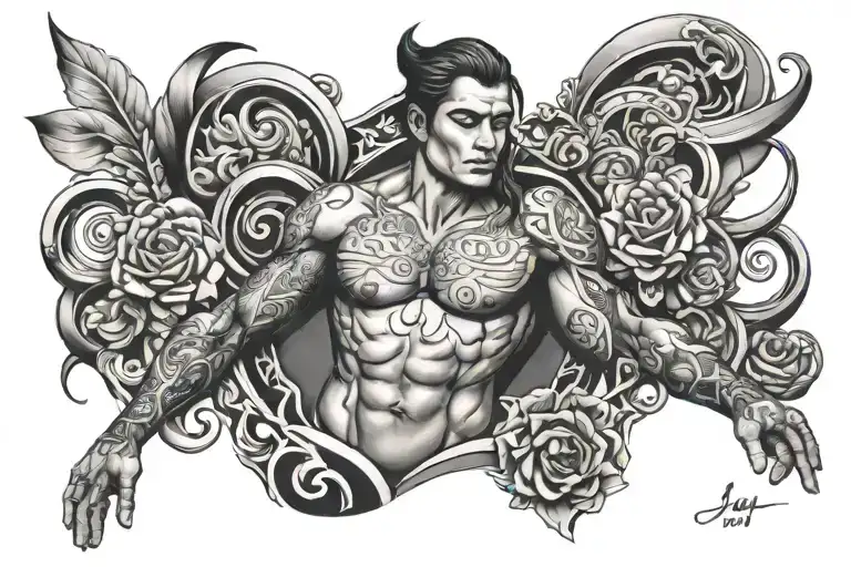 la joya in brazil with sao tattoo design idea