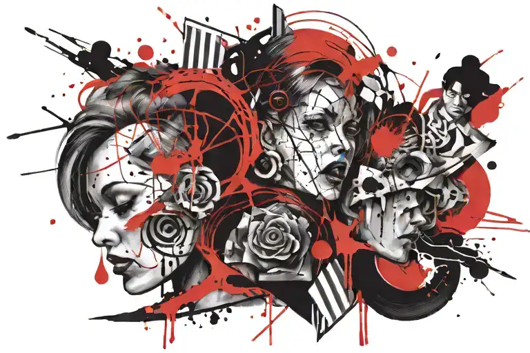 I can do anything I'm just torturing tattoo design idea