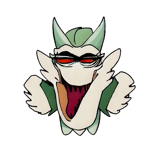 popular monster  tattoo design idea