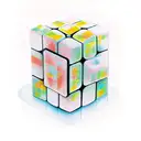 rubiks cube exploding  tattoo design idea