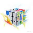 rubiks cube exploding  tattoo design idea